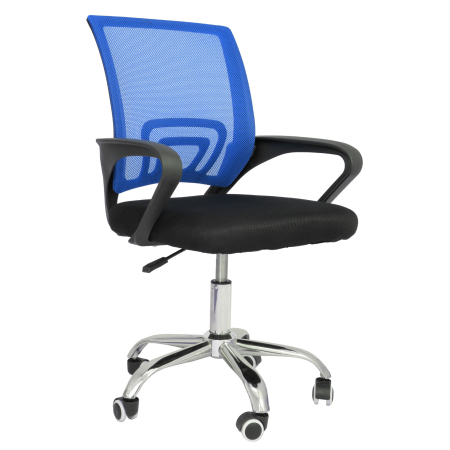 MOBILIER - Scaun birou Star C nuanta Albastru/Negru