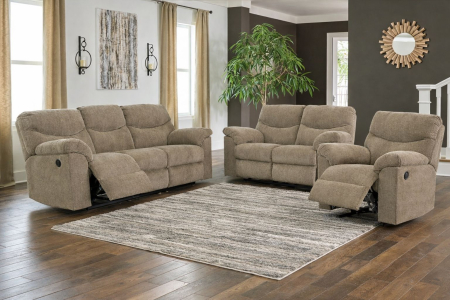 Canapele - Set Canapele 3+2+1  Alphons Cu Recliner