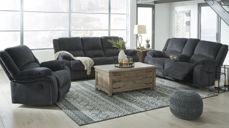 Canapele - Set Canapele 3+2+1 Draycoll Cu Recliner