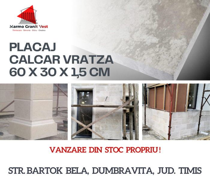 CALCAR VRATZA 60X30X1,5 CM [10]