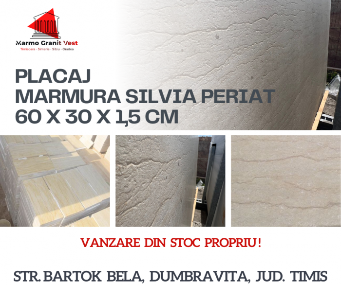 MARMURA SILVIA 60X30X1,5 CM PERIAT [2]
