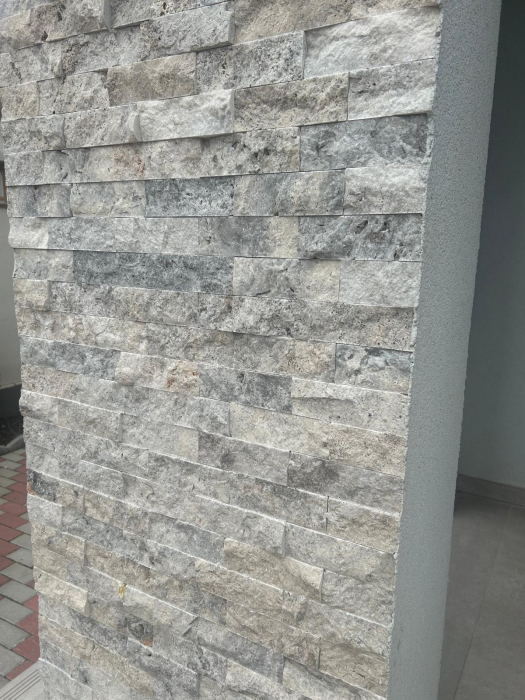 SPLITFACE TRAVERTIN SILVER 15 X 5 CM [2]