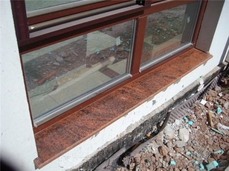 PERVAZE / GLAFURI - GRANIT ROSU MULTICOLOR