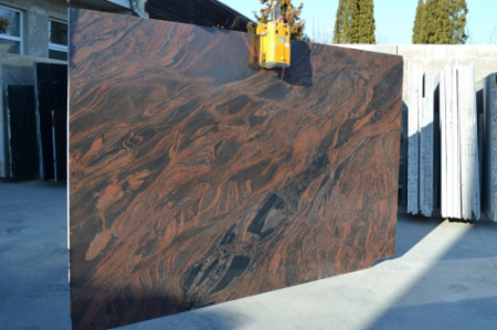 LASTRE - DEBITĂRI IN DIMENSIUNI - GRANIT ROSU MULTICOLOR