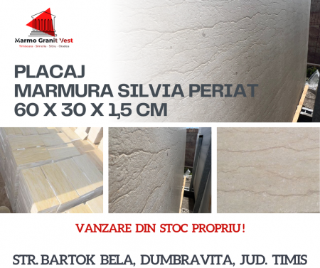 MARMURA SILVIA 60X30X1,5 CM PERIAT [1]