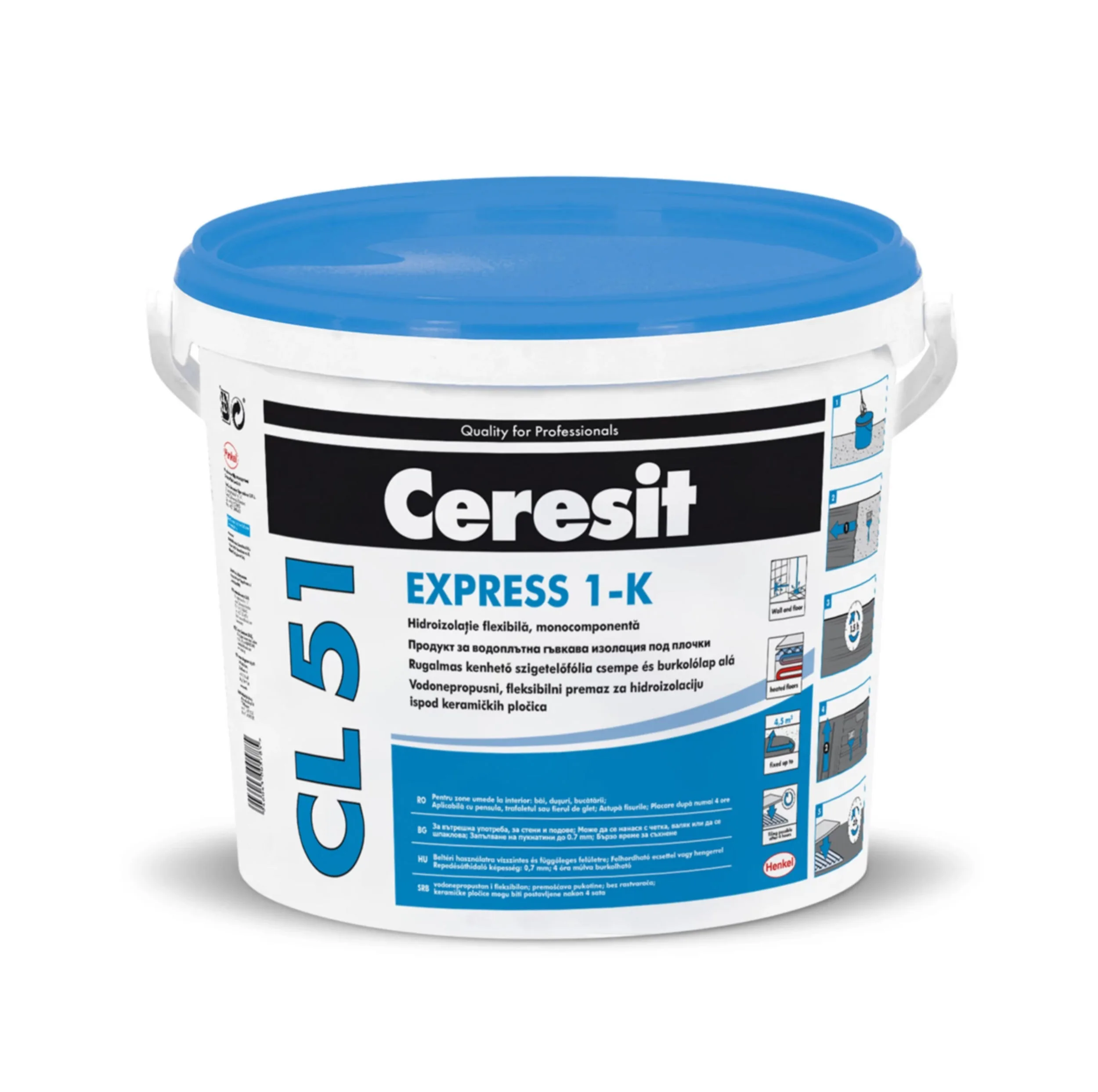 Materiale de constructii - Hidroizolatie monocomponenta, 5kg