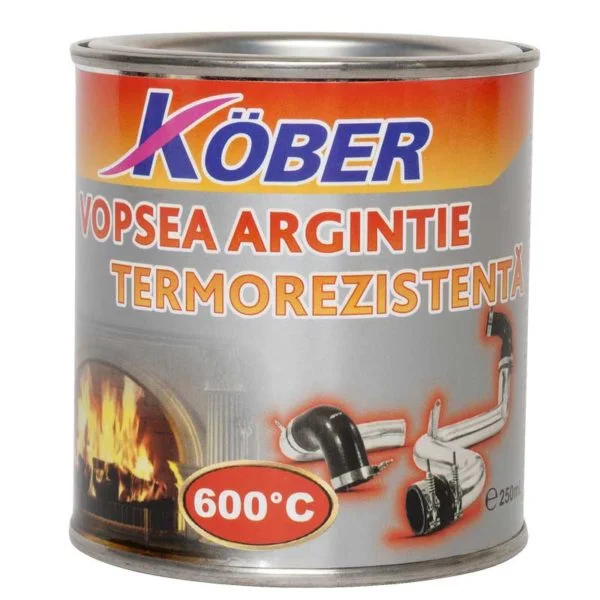 Amenajari pentru interior - Vopsea teresil, aluminiu, 0.2l, Kober