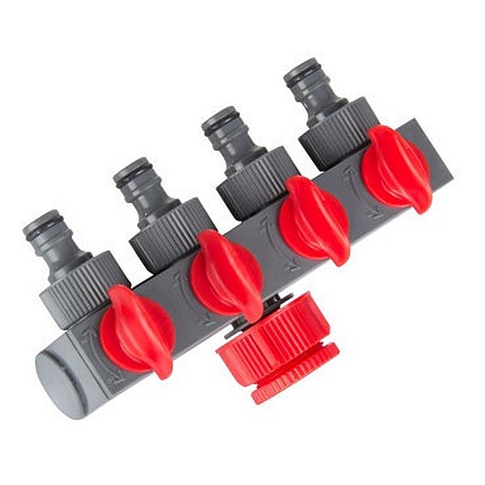 99241 CONECTOR DISTRIBUITOR, CU 4 ROBINETI, 1"-3/4", ROMPROFIX [1]