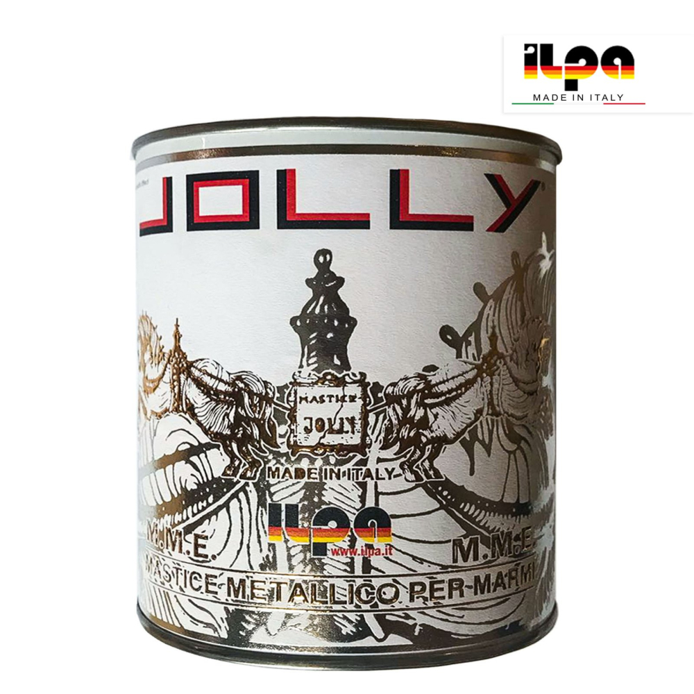 Adeziv Mastic Argintiu Metalic, Jolly Metallico Argento, 1KG, Ilpa [1]