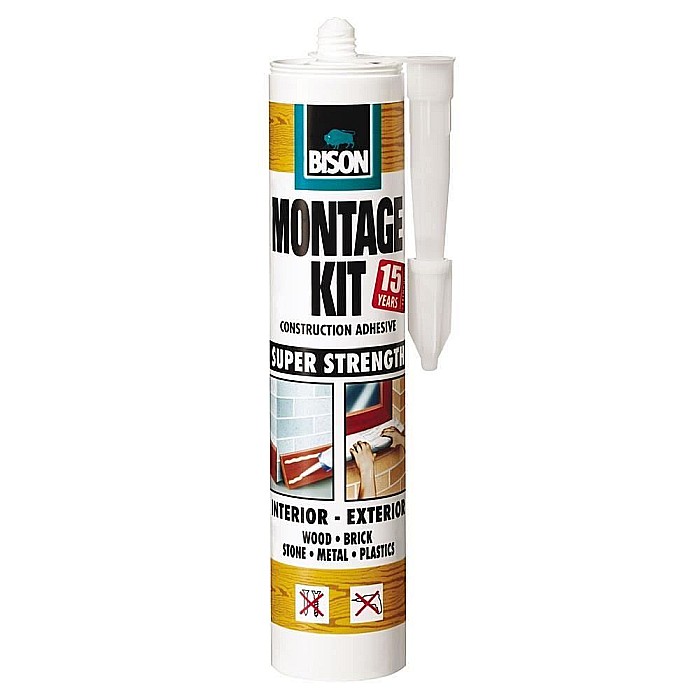 ADEZIV PENTRU CONSTRUCTII, MONTAGEKIT SUPER STRENGHT, 350G, BISON [1]