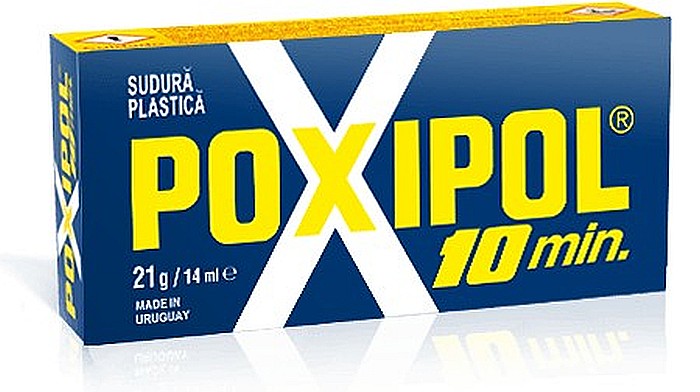 ADEZIV UNIVERSAL BICOMPONETN, TRANSPARENT,  21G / 14ML, POXIPOL [1]