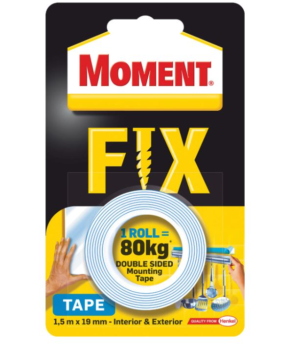 Banda adeziva pt fixare 80kg, Moment [1]