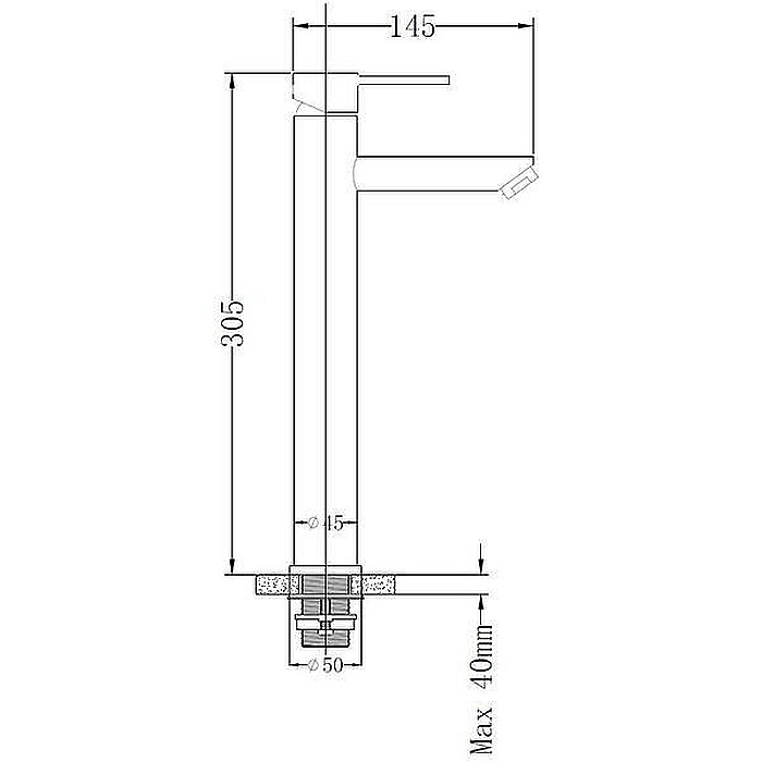 BATERIE LAVOAR INALTA BLR2H CLICK-CLACK SERSTILL [2]