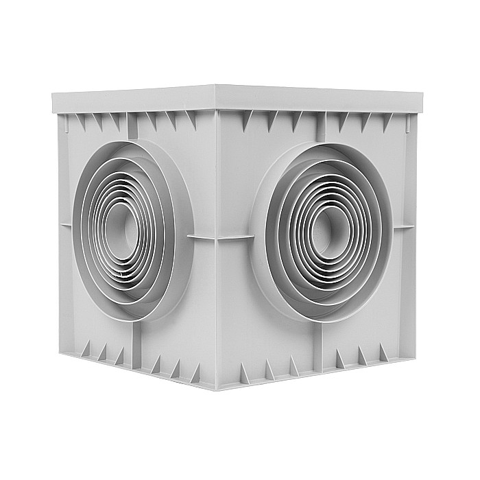 CAMIN COLECTOR, PENTRU SCURGERE SI EVACUARE APA, MONOLITIC, CO-POLIMER, 400X400MM [1]