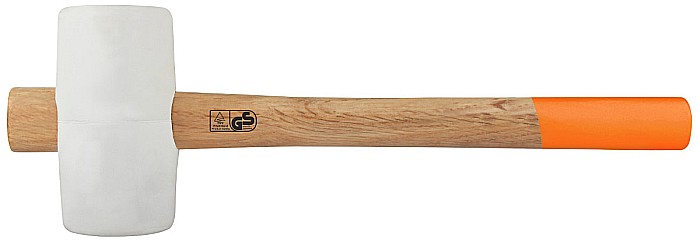 CIOCAN CAUCIUC ALB, COADA LEMN, 0.50 KG, EVOTOOLS [1]