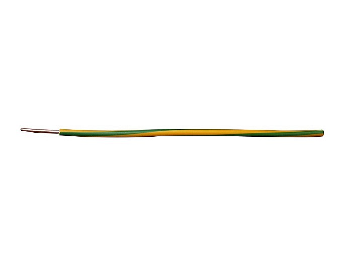 CONDUCTOR ELECTRIC FY, H07V-U, 1.5MMP, VERDE GALBEN, CUPRU [1]