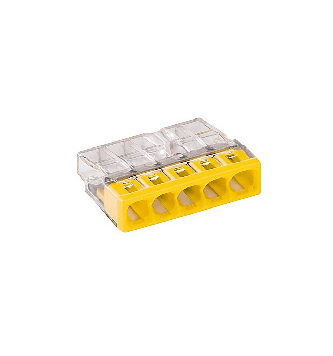 CONECTOR RAPID DOZA, 2273-205, 5 POLI PENTRU CONDUCTOR RIGID, 0.5 2.5 MMP [1]