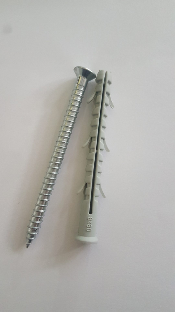 DIBLU DIN PLASTIC CU SURUB TCA, 8X100MM, STG 151, CU CAP INECAT TIP TORX, 131TC6A08100,EURO NARCIS [1]