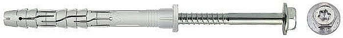 DIBLU UNIVERSAL DIN NYLON, 8X140MM, SMRPZ308140NZ, FISCHER [1]