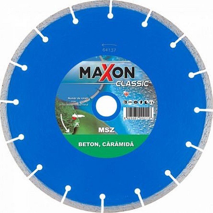DISC DIAMANTAT BETON/CARAMIDA, MSZ115C MAXON, 115MM [1]