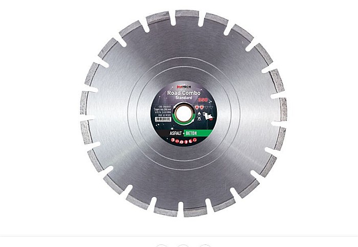 DISC DIAMANTAT COMBO STANDARD, ASFALT + BETON, 350MM, DIATECH [1]