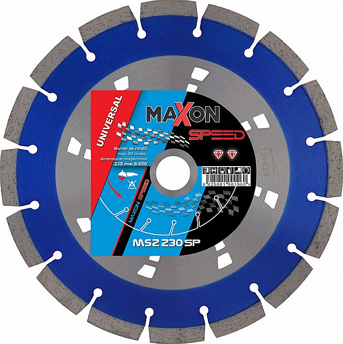 DISC DIAMANTAT SEGMENTAT, MSZ230SP, MAXON [1]
