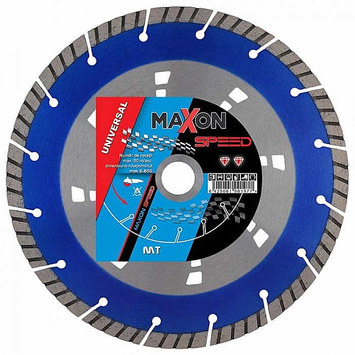 DISC DIAMANTAT TURBO, MT125SP, MAXON SPEED [1]