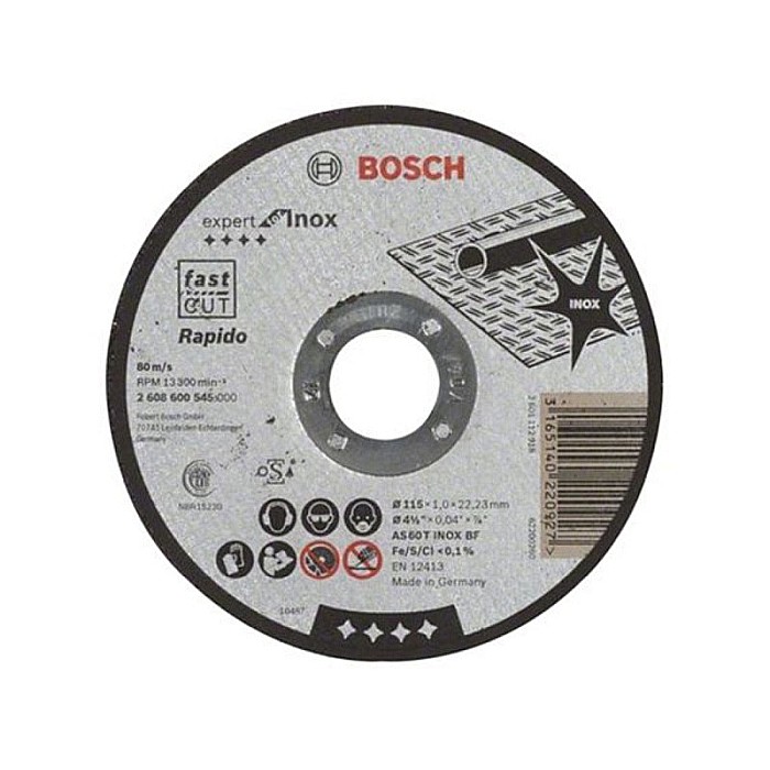 DISC INOX, 125X1MM, BOSCH [1]