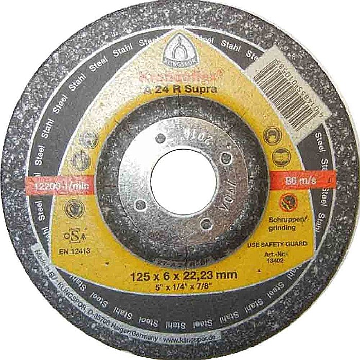 DISC INOX, 125X6, KLINGSPOR [1]