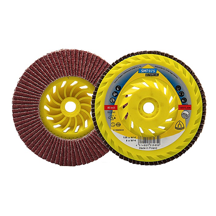 DISC LAMELAR CU FILET CERAMIC CURBAT ,125MM, KLINGSPOR [1]
