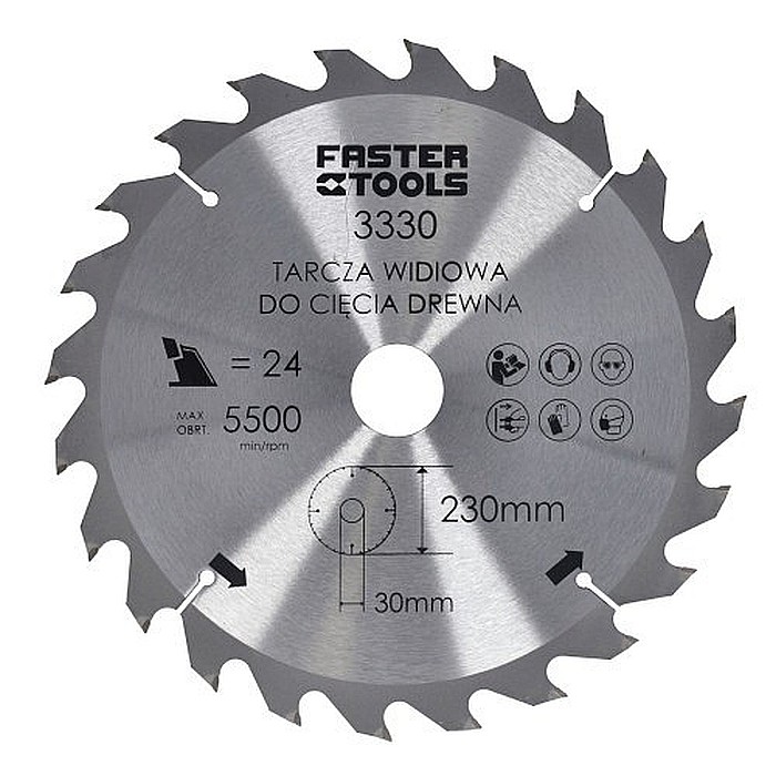 DISC CIRCULAR,180X30-20MM, EGA-1401, FASTER TOOLS [1]