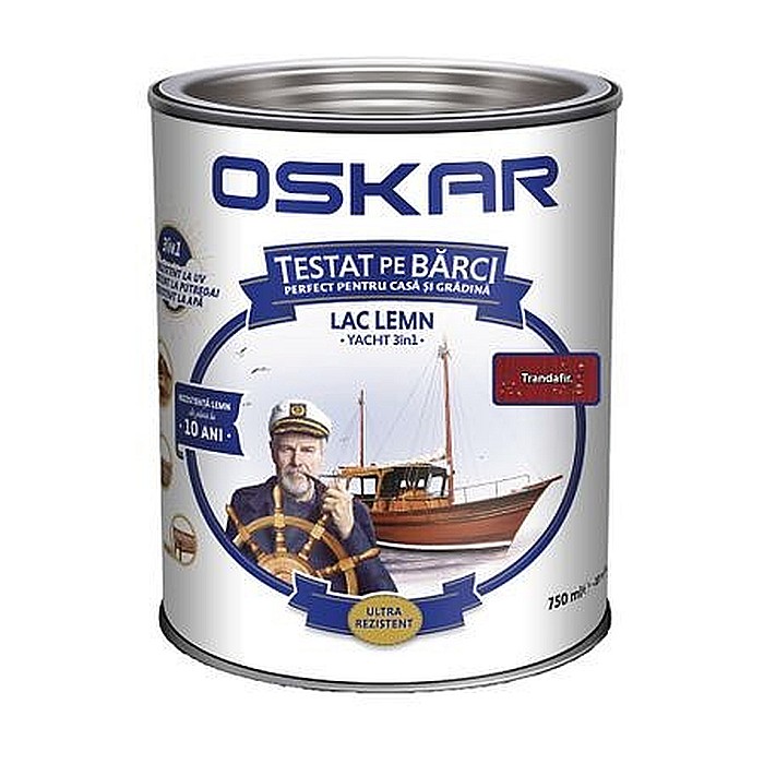 LAC PENTRU LEMN. INTERIOR / EXTEROR, YACHT, TRANDAFIR, 2.5L, OSKAR [1]