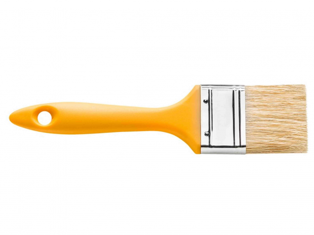 Pensula plata peri albi cu poliester, 70 mm, Hardex [1]
