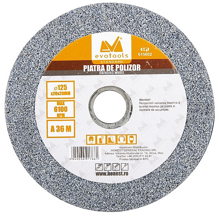 PIATRA POLIZOR, 125X20MM, GR36, GRI, HONEST [1]