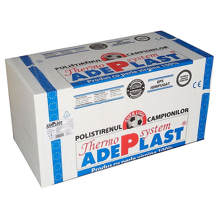 POLISTIREN EXPANDAT, EPS80, GR 120MM, 1200x500 MM, ADEPLAST [2]