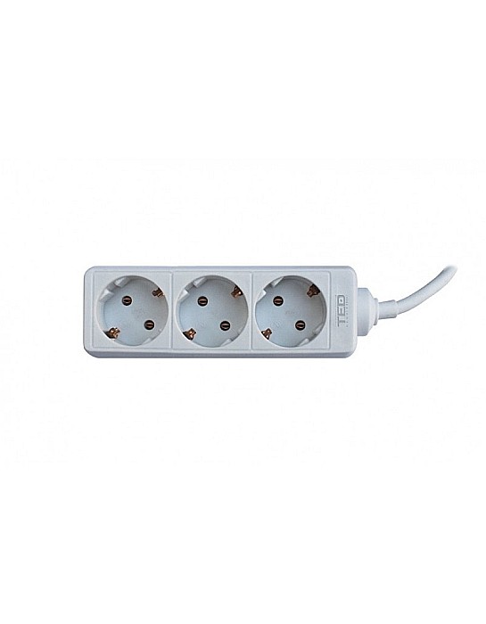 PRELUNGITOR 3 METRI, 3 PRIZE, 1.5TED3M3P, SCHUKO CABLU, 3X1,5MM, ALB [1]