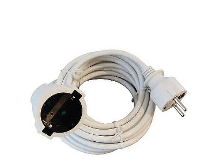 PRELUNGITOR, 5M, CUPLA CABLU 3X1, ALB, TED ELECTRIC [1]