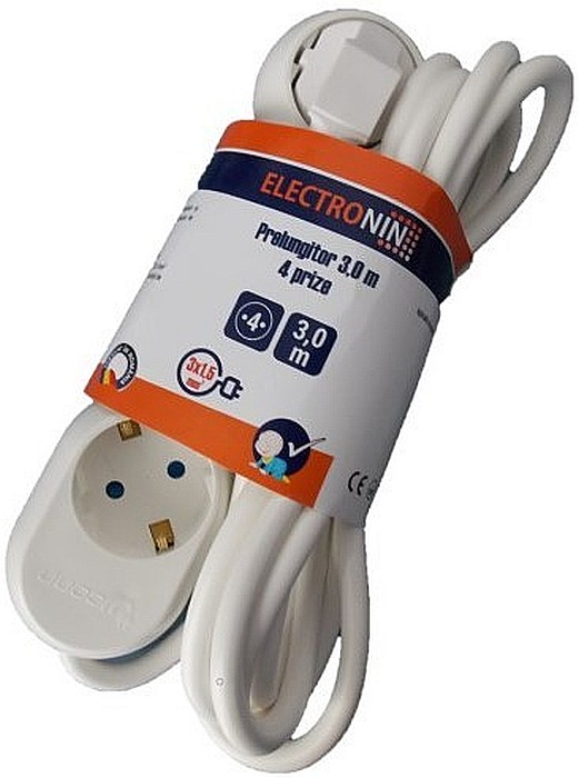 PRELUNGITOR, AG4015A03, ALB-GRI, 4 PRIZE, 3M, 3X1.5MM, ELECTRONIN [1]