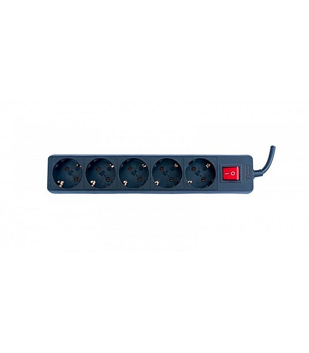 PRELUNGITOR, N1TED3M5P+1 CABLU 3X1 NEGRU, TED ELECTRIC [1]