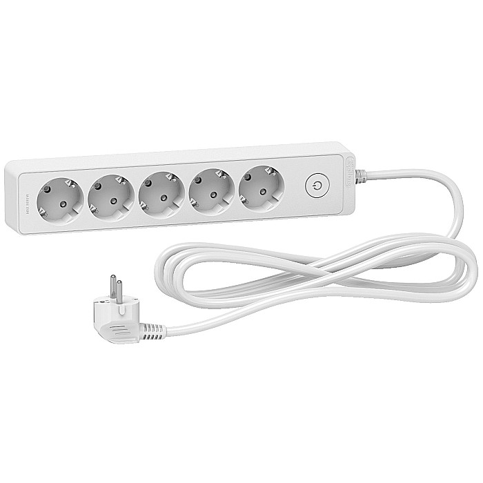 PRELUNGITOR SCHUKO, ST9453W, 16A 5P 3M, SCHNEIDER ELECTRIC [1]
