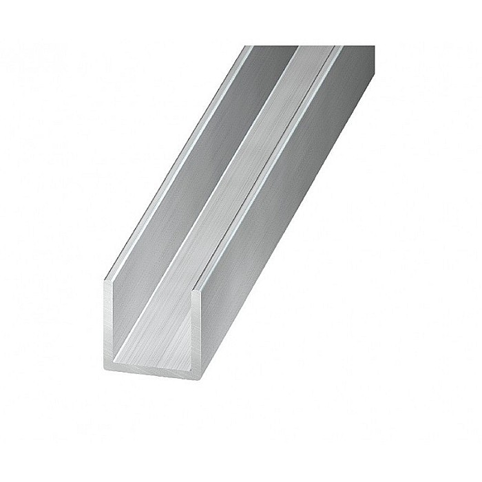 PROFIL U ALUMINIU, 25MM X 25MMX6MM, 6M [1]