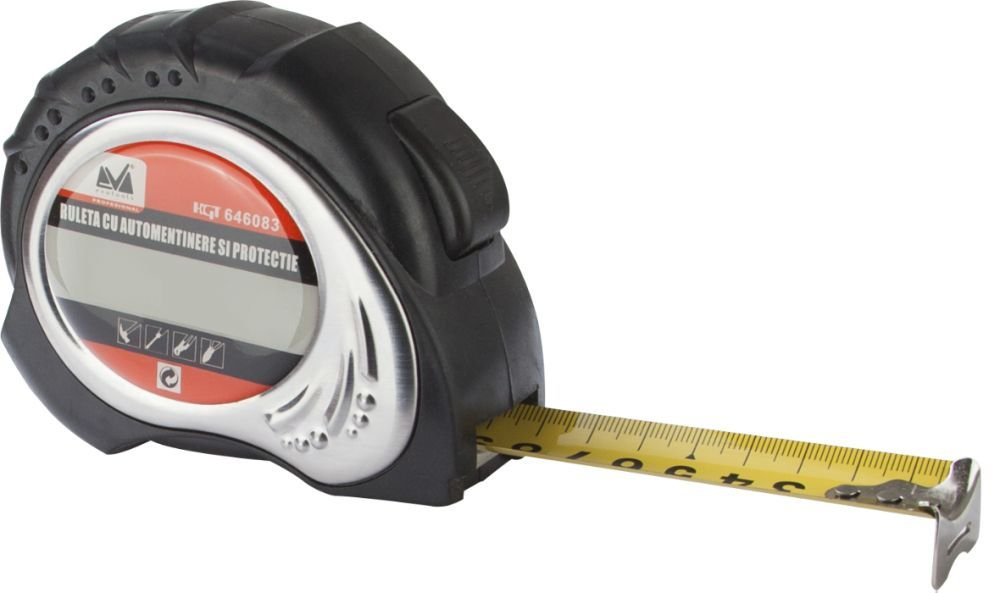 Ruleta 2 frane protectie si automentinere plus, 10mm, Honest [1]