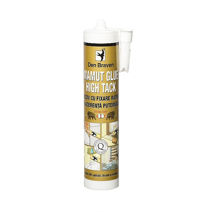 SILICON MAMUT HIGH TACK. ALB. 290ML. DEN BRAVEN [1]