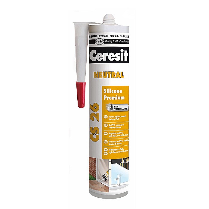 SILICON NEUTRAL, TRANSPARENT, 300ML, CERESIT [1]