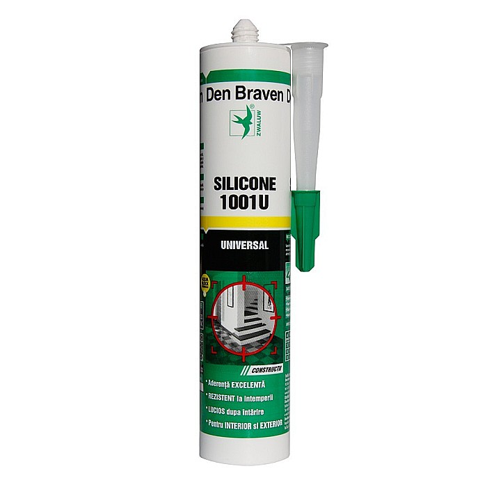 SILICON UNIVERSAL, 1001U, NEGRU, 280ML, DEN BRAVEN [1]