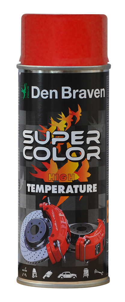 Spray high temperature, 400ml, Den Braven, Rosu [1]