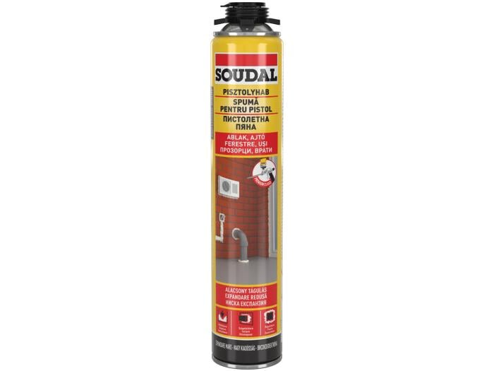 SPUMA POLIURETANICA PENTRU PISTOL , PROFIL, 750ML ,103537, SOUDAL [1]
