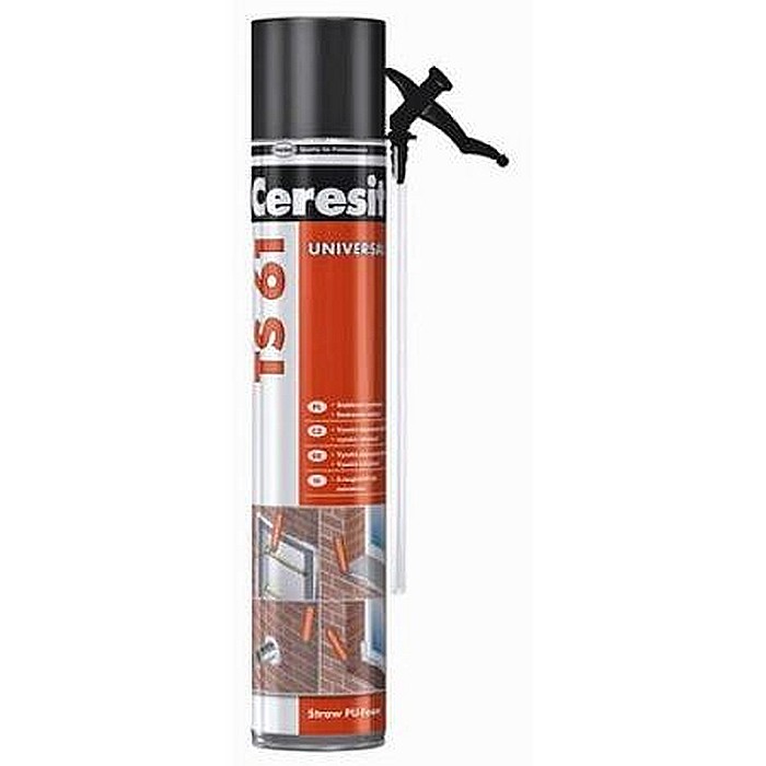 SPUMA POLIURETANICA, PENTRU PISTOL, TS61, 750ML, CERESIT [1]