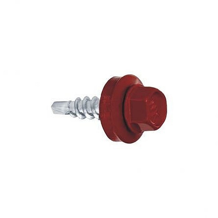 SURUB AUTOFORANT, CAP HEXAGONAL,  4.8 X 19 MM, ROSU [2]