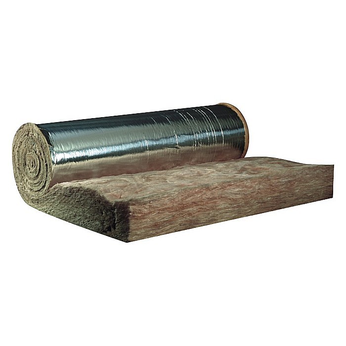 VATA MINERALA DE STICLA, CLASSIC 044 ALU, 100MM, 9.6MP, CU ALUMINIU, KNAUF INSULATION [2]